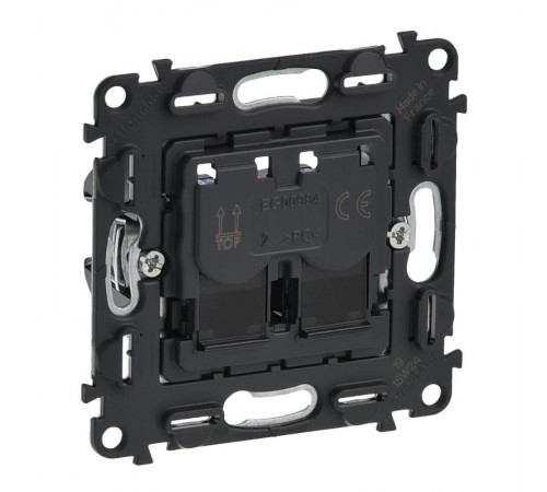 Valena Мех IN'MATIC Розетка 2-ая комп, RJ45, кат.6А UTP  753045  Legrand