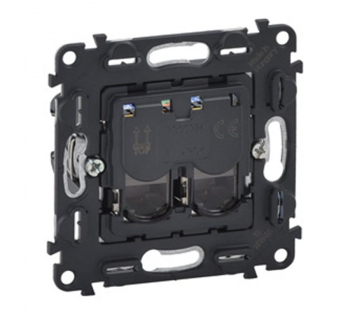 Valena Мех IN'MATIC Розетка 2-ая комп, RJ45, кат.6А UTP  753045  Legrand