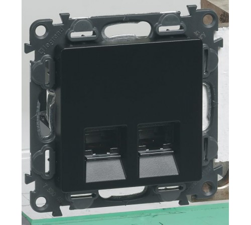 Valena Мех IN'MATIC Розетка 2-ая комп, RJ45, кат.6А UTP  753045  Legrand