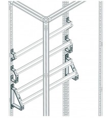 Держатель угловой клеммники+заземление(50шт)  EV1112  ABB