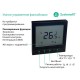 Термостат комнатный цифровой, О/Н/В/А для 4тр 3ск FCU и 2-поз.клап, 1UI 5DO Modbus ~230В чер BS  RTF4IMLB  SE