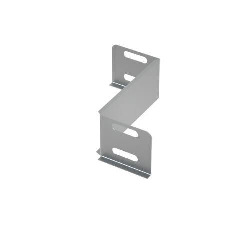 Переходник упрощенный левый 50х150  PDL50*150  КМ-профиль