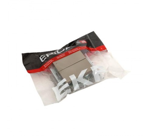 Механизм выключателя, двухклавишный, перекрёстный, шампань Эпика  UP1-SWC-22 EKF