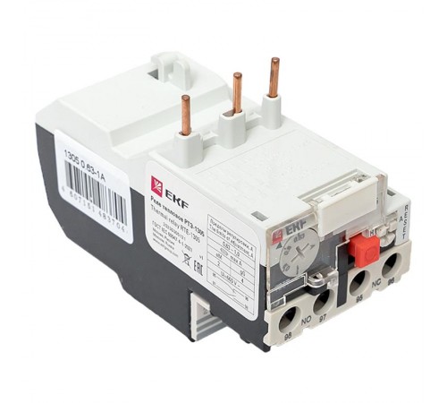Реле тепловое РТЭ-1305 0,63-1А EKF PROxima  rel-1305-0.63-1  EKF