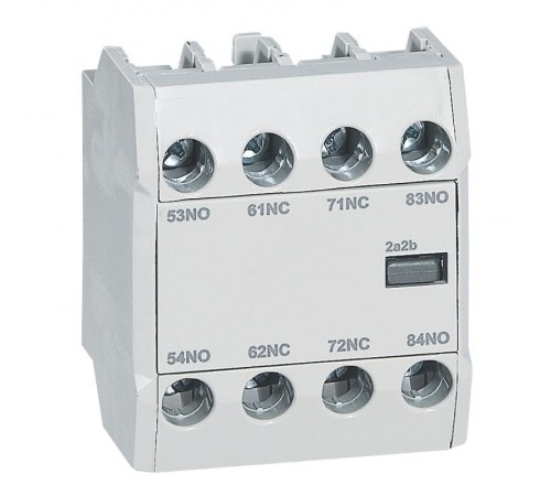 CTX3 Фронтальные вспомогательные контакты 2НО2НЗ  416855  Legrand