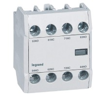 CTX3 Фронтальные вспомогательные контакты 2НО2НЗ  416855  Legrand