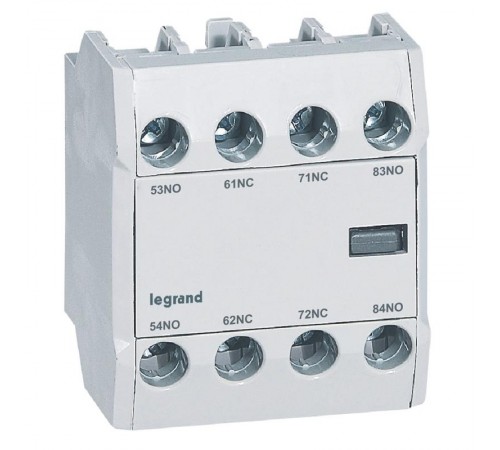 CTX3 Фронтальные вспомогательные контакты 2НО2НЗ  416855  Legrand
