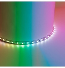 Лента светодиодная, 60SMD(5050)/m 14,4W/m 12V 5m RGB , LS606  41449  FERON