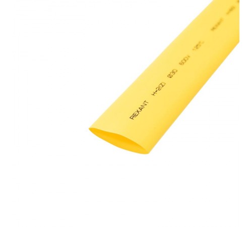 Термоусадка 30,0 / 15,0 мм, желтая (1м)  23-0002  REXANT