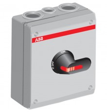 Рубильник в боксе OTP45B6M до 45A 6-полюсный, резьба 4хМ32+2хМ16  1SCA022401R6110  ABB