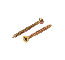 Саморез универсальный KRANZ 5х60, желтый цинк, короб (100 шт./уп.) KR-01-3311-042  Kranz