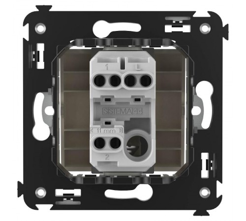 Переключатель одноклавишный в стену, "Avanti", "Ванильная дымка"  4405113  DKC