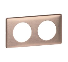 Celiane Медь Рамка 2-я (2+2 мод)  068992  Legrand