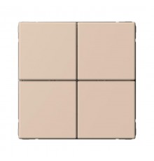 ArtGallery Песочный Выключатель сценарный 4-клавишный, сх. 1  GAL001274  SE