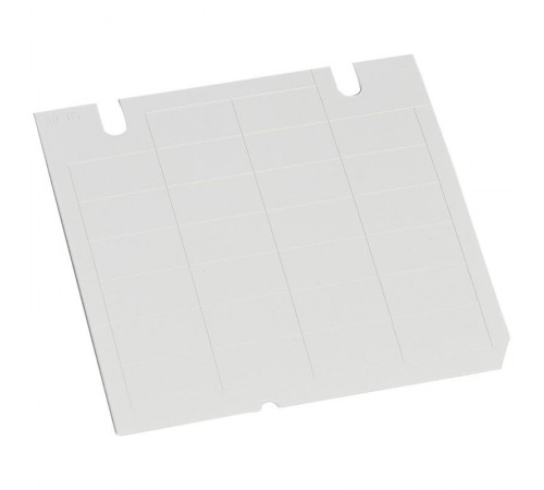 Заготовка этикеток Logicab 2 - для проводов - для держателя Memocab 4x12 мм  038710  Legrand