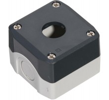 Кнопочный пост SALD01, 1 отверстие, серый  SALD01  Systeme Electric