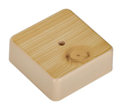 Коробка распределительная КМ для о/п 75х75х28мм сосна  UKO10-075-075-028-K34-E  IEK