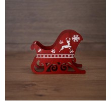 Деревянная фигурка "Сани" 11,5х7,5х9,5 см  504-003  NEON-NIGHT