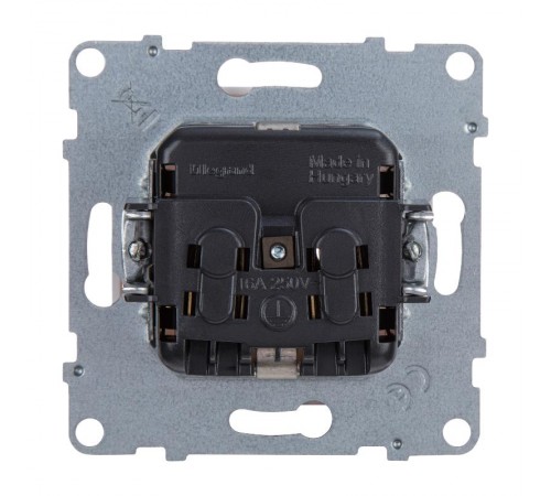 SUNO Силовая розетка 2К+З 16А 250В.Винтовые зажимы. Цвет "Белый"  721125  Legrand