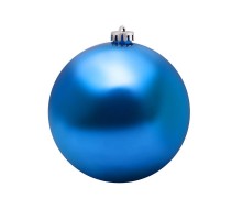 Елочная фигура "Шар" 15 см, цвет синий  502-023  NEON-NIGHT