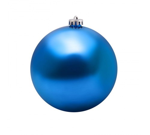 Елочная фигура "Шар" 15 см, цвет синий  502-023  NEON-NIGHT