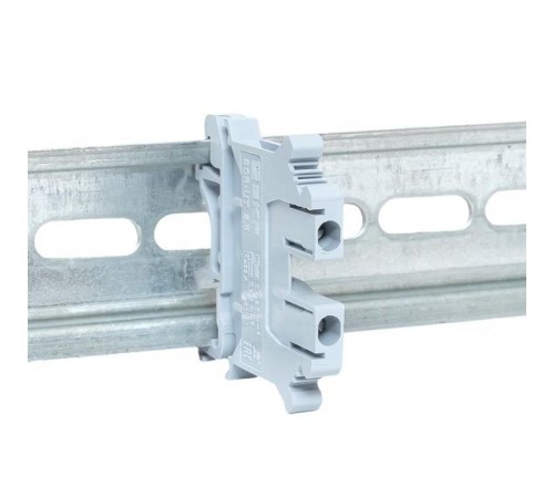 Клеммная колодка винтовая 2.5 UT серая  scr-ut-2,5-g  EKF