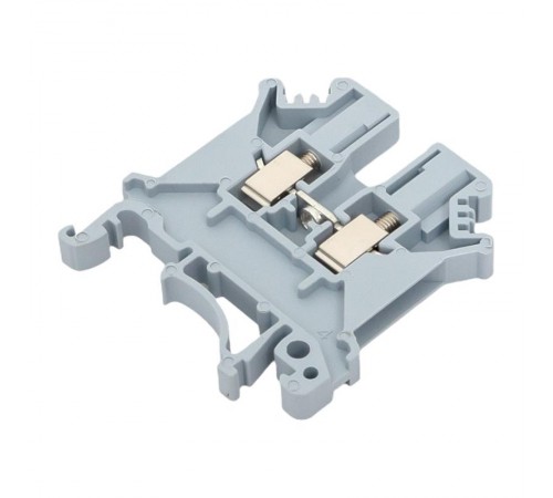 Клеммная колодка винтовая 2.5 UT серая  scr-ut-2,5-g  EKF