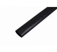 Термоусадочная трубка клеевая 55,0/16,0 мм, (3-4:1), черная, упаковка 2 шт. по 1 м  26-0055  REXANT
