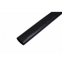 Термоусадочная трубка клеевая 55,0/16,0 мм, (3-4:1), черная, упаковка 2 шт. по 1 м  26-0055  REXANT