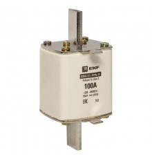 Плавкая вставка ППН-37 400/100А габарит 2  fus-37/400/100  EKF
