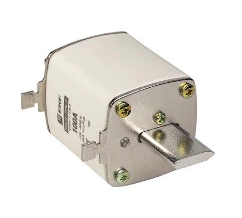 Плавкая вставка ППН-37 400/100А габарит 2  fus-37/400/100  EKF