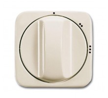 Плата центр. (накладка) с поворотной ручкой для перекл. на 3 положения,серия Busch-Duro 2000 SI, цвет сл. кость  1710-0-3419   2CKA001710A3419  ABB