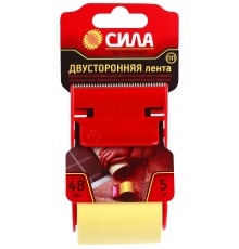 Лента двусторонняя на ПП основе 48мм*5м с дисп. TDP72-06 (24/72/2160)  C0044595  СИЛА