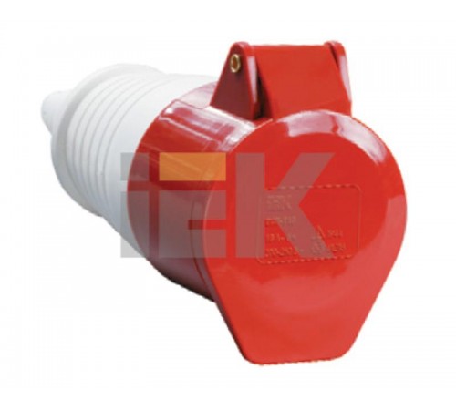 Розетка 225 переносная 3Р+РЕ+N 32А 380В IP44  PSR22-032-5  IEK