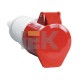 Розетка 225 переносная 3Р+РЕ+N 32А 380В IP44  PSR22-032-5  IEK