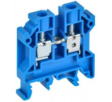 Колодка клеммная CTS 6мм2 синяя  YCT10-00-K07-006  IEK