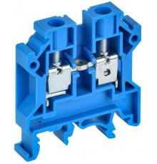 Колодка клеммная CTS 6мм2 синяя  YCT10-00-K07-006  IEK