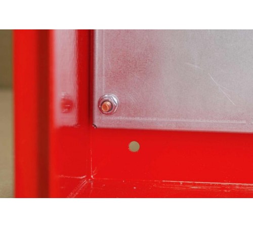 Корпус металлический ЩРНМ IP55 500х500х250 RAL3020 красный  32534DEK  DEKraft