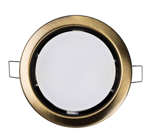 Светильник точечный встраиваемый под лампу ДВО PGX53 10639.28 15Вт GX53 IP20 бронза матовая  1016881  Jazzway