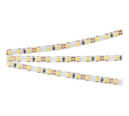 Светодиодная лента RT-A120-5mm 12V Warm3000 (9.6 W/m, IP20, 2835, 5m) (Arlight, 9.6 Вт/м, IP20)  024114(2)  Arlight