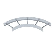 Угловая секция 90° лестничного лотка 110х400 мм R=500 мм (LB 90 1140 R5 FT)  6217776  OBO Bettermann