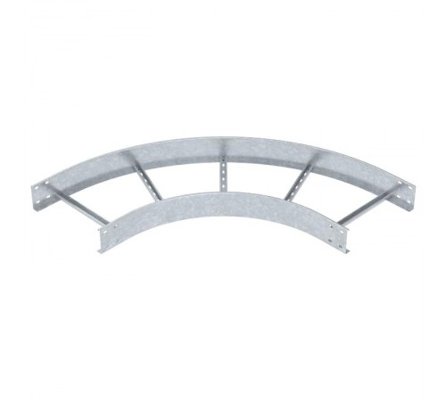 Угловая секция 90° лестничного лотка 110х400 мм R=500 мм (LB 90 1140 R5 FT)  6217776  OBO Bettermann