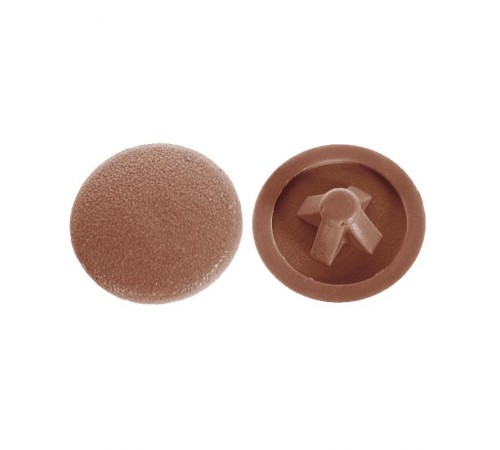 Заглушка для самореза №3 бук (50 шт) - пакет   108780  Tech-KREP