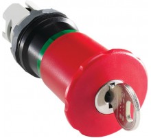 Кнопка MPEK4-11R ГРИБОК с фикс.  1SFA611525R1101  ABB