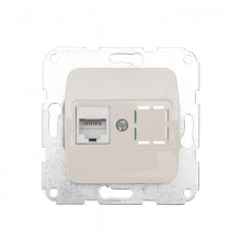 DEA Розетка Компьютер RJ45 с/у мех. Беж  KR-78-0253  Kranz
