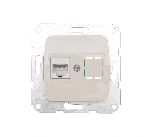 DEA Розетка Компьютер RJ45 с/у мех. Беж  KR-78-0253  Kranz