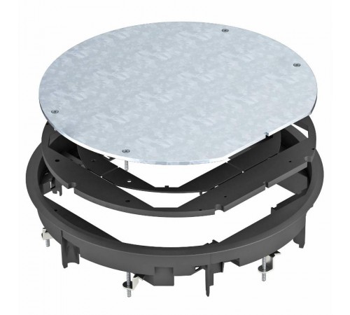 Ревизионный лючок ZESR9-2 U (полиамид,черный) (ZESR9-2 U12T9011)  7406806  OBO Bettermann