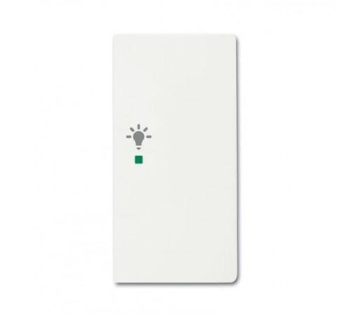 Клавиша двойная правая free@home, освещение, future, цвет белый бархат6220-0-0612 ABB