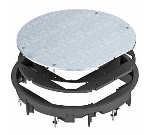 Ревизионный лючок ZESR9-2 U (полиамид,черный) (ZESR9-2 U12T9011)  7406806  OBO Bettermann