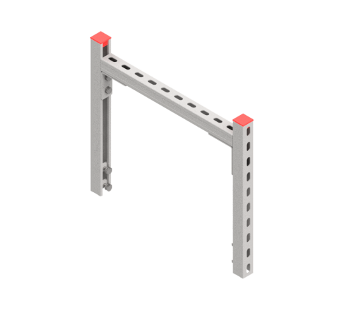 Опорная конструкция для гор. прямоуг. воздуховодов  TECHNORAPTOR 500х500  KM-TR-SSHRAD-500-500  КМ - профиль